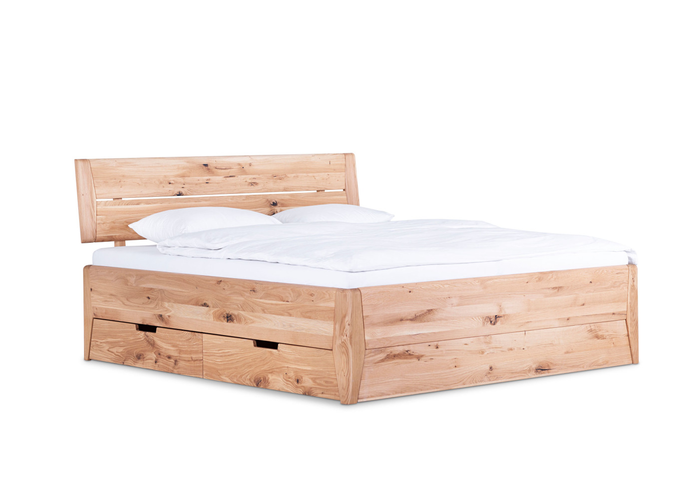 Bett  OVATA in Wildeiche