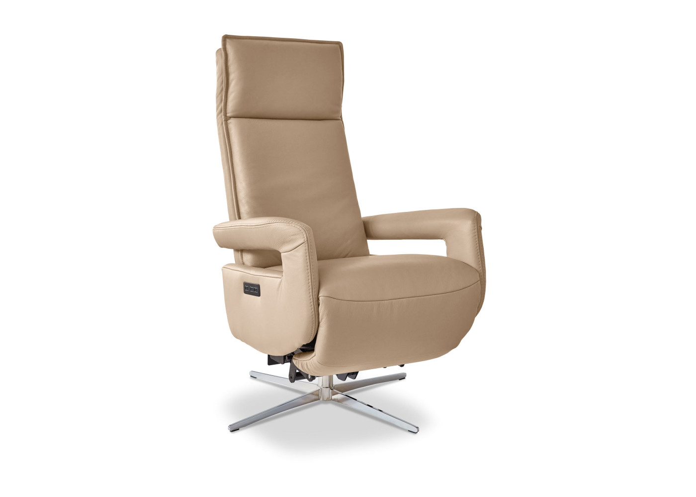 TV Sessel  ASETI in taupe