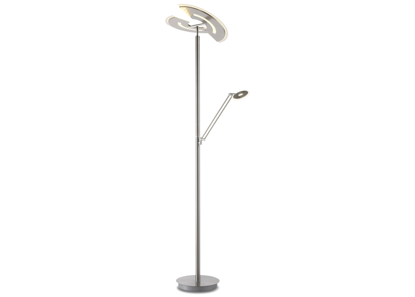 LED-Stehleuchte stahl RIMO