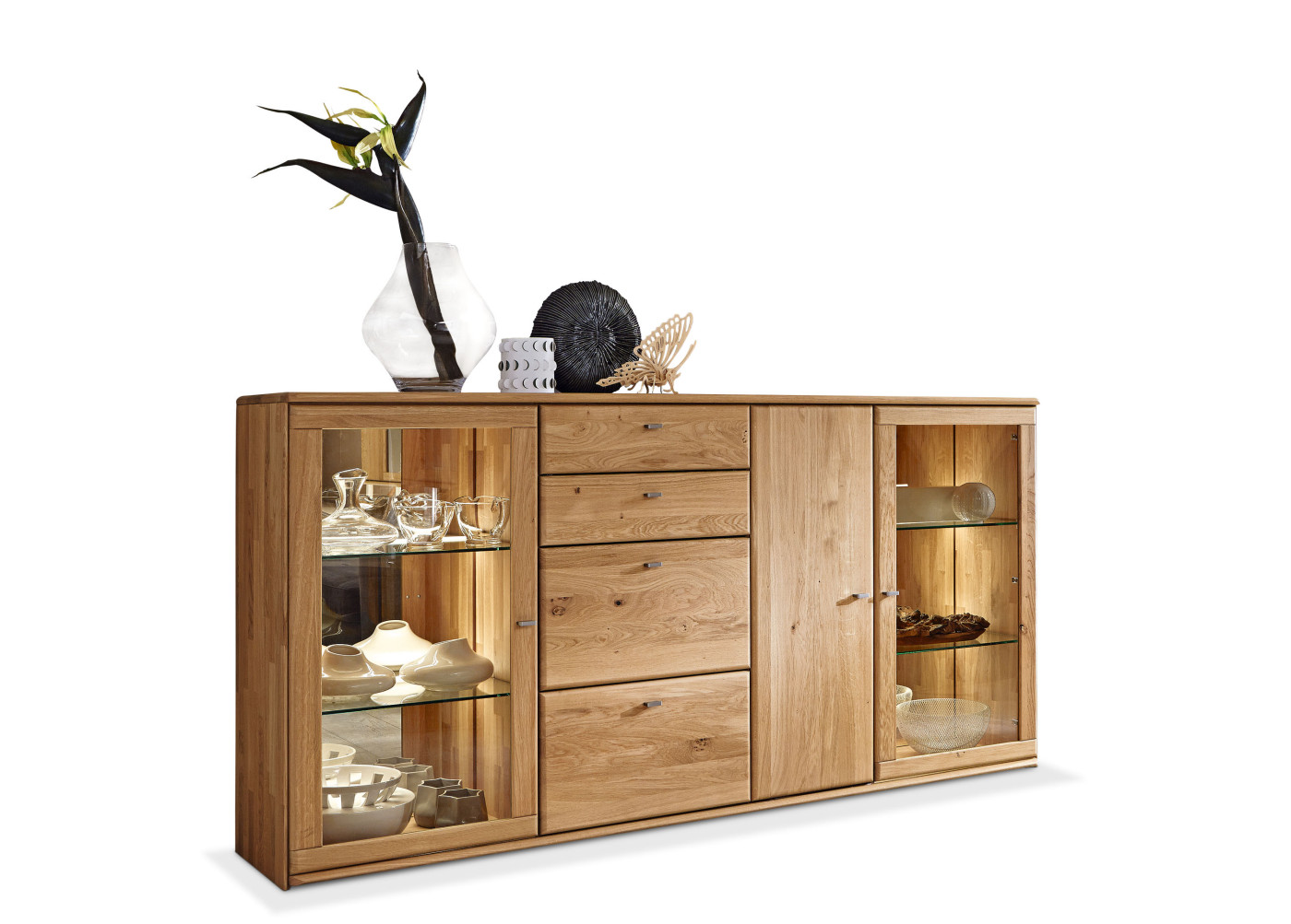Highboard  ABANDO in Wildeiche