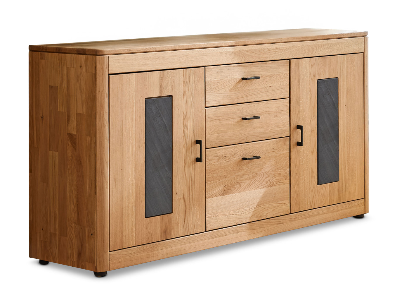 Sideboard  OREUM in Eiche lengo geölt, Hirnholz