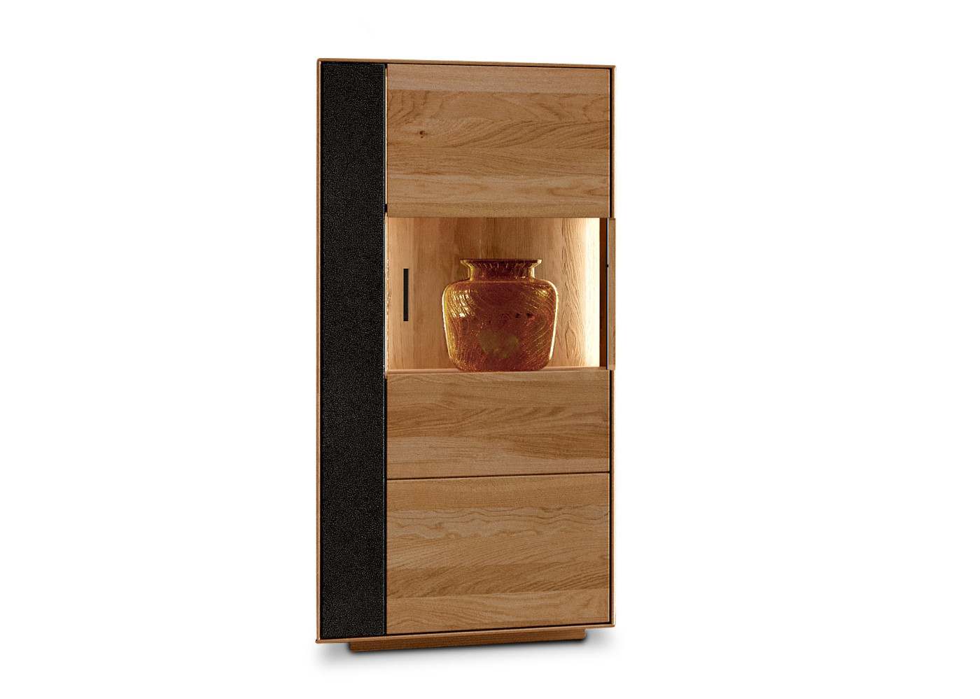Highboard  EREA in Eiche lengo geölt, anthrazit
