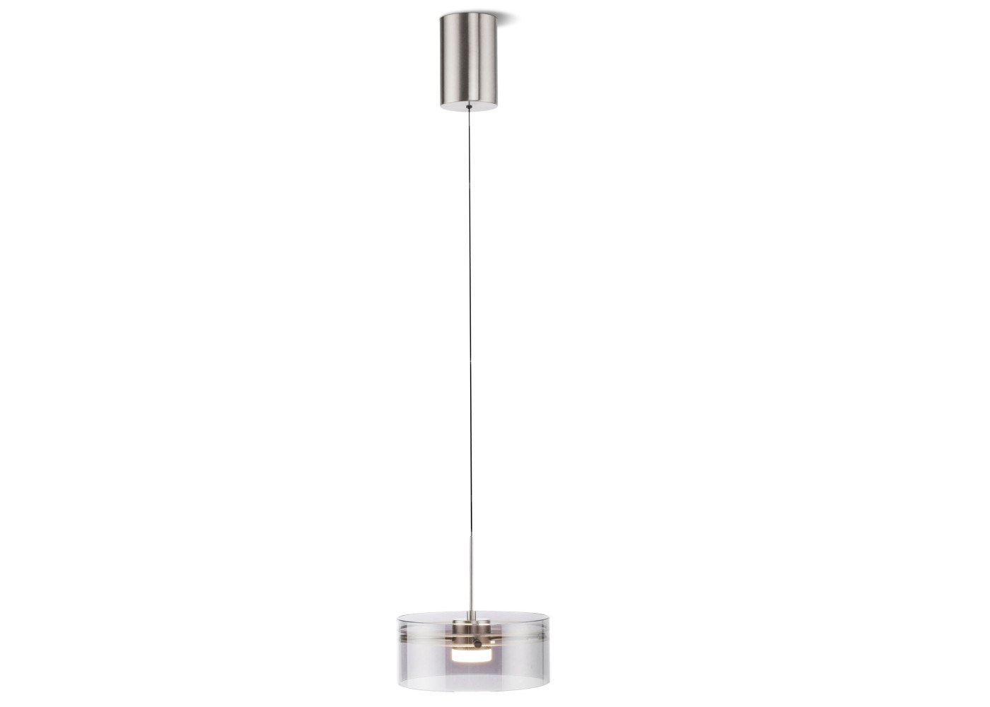 LED-Pendelleuchte stahl KARENA