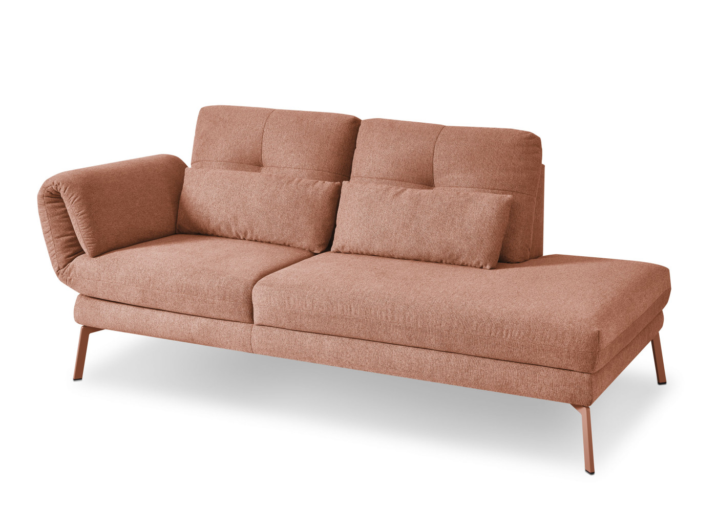 Recamiere Assea Flex in peach