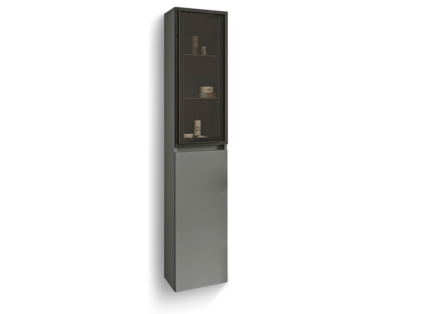 Hochschrank MOYO in betongrün