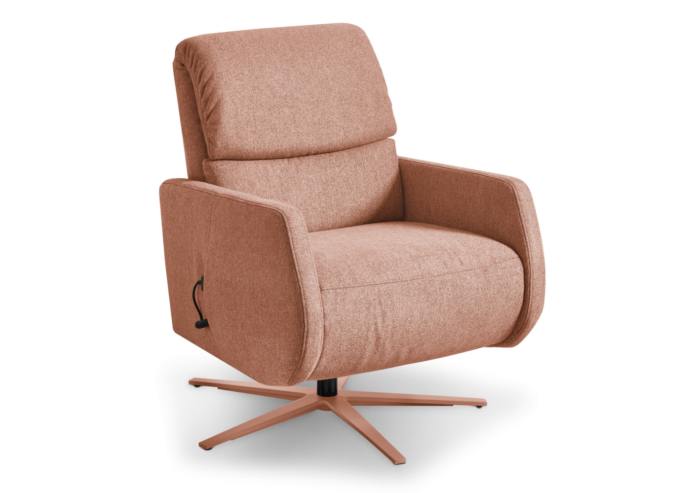 TV-Sessel Yogo in peach