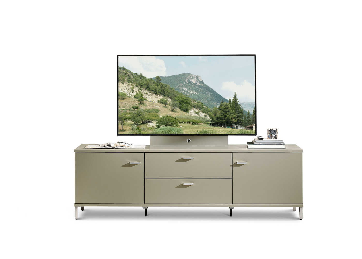 TV-Lowboard AMERA Wohnen in olivgrau