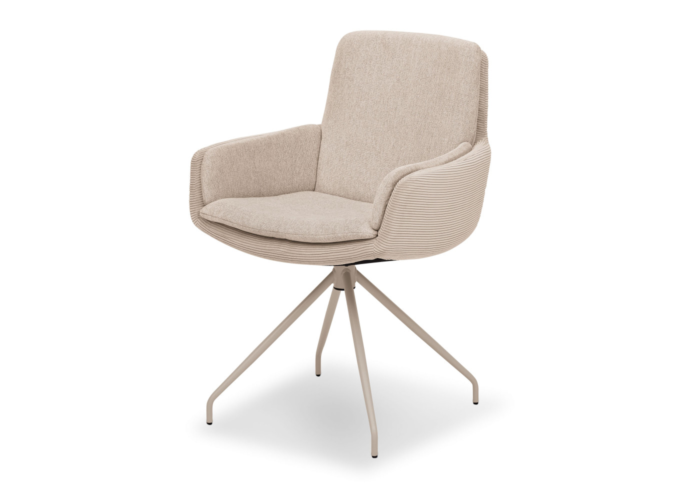 Armlehnstuhl  Evoso Dining in beige