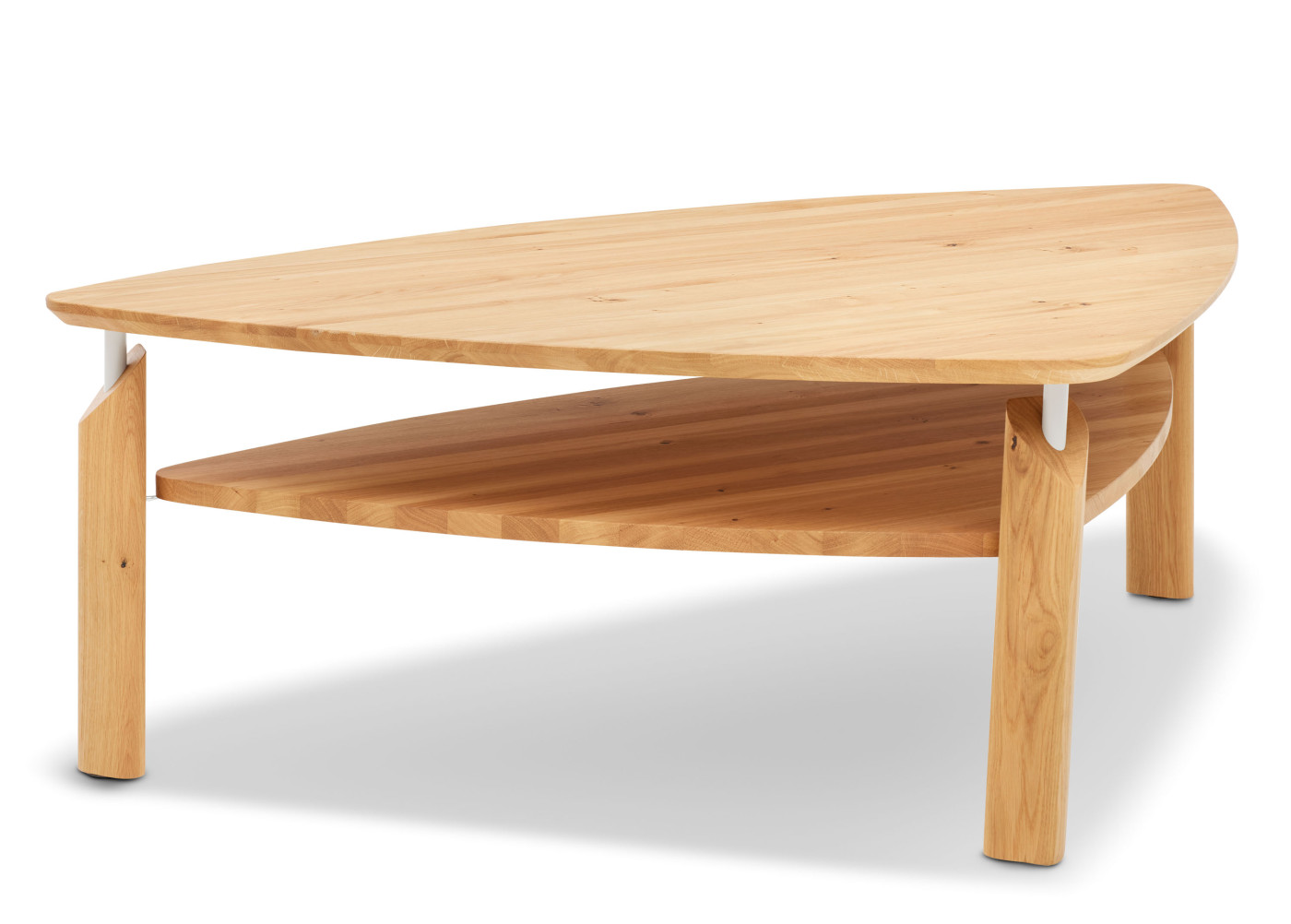 Couchtisch  NURIS in Wildeiche Natur geölt, beige